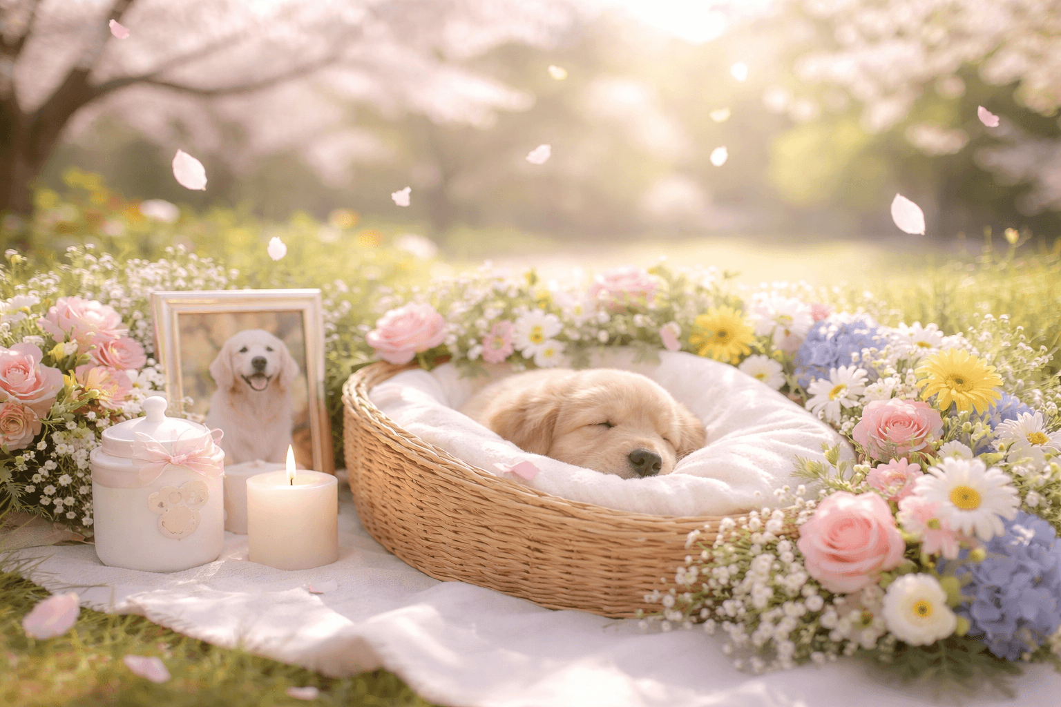 ペットの見送り方:心を込めたお別れの方法