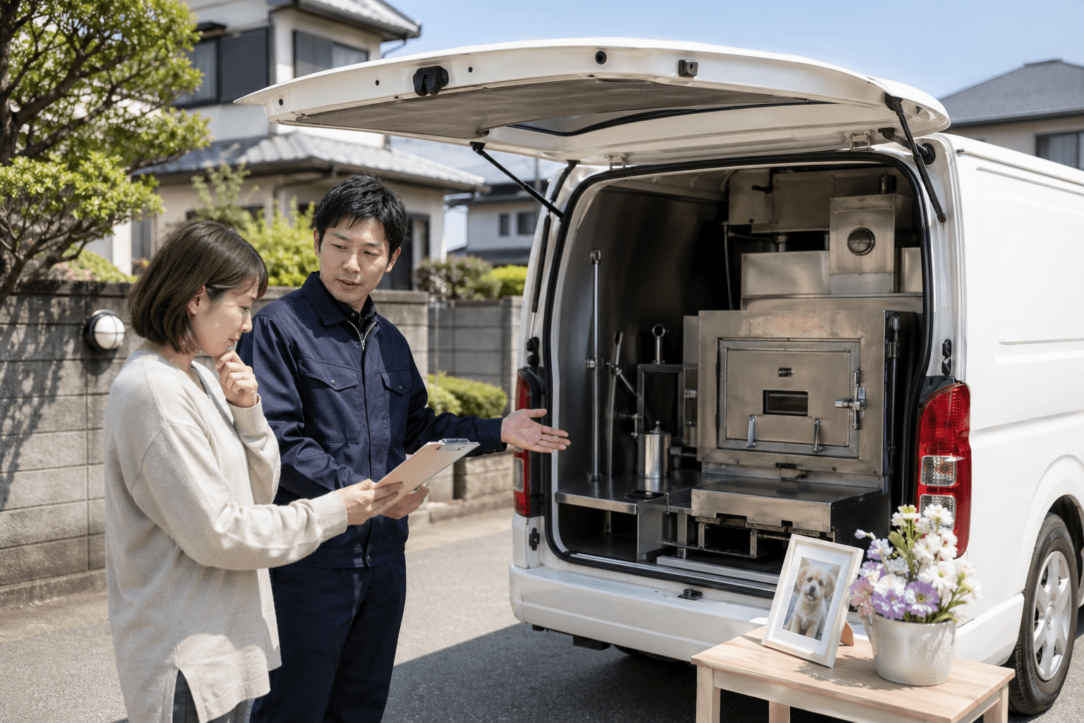 ペット火葬車の注意点