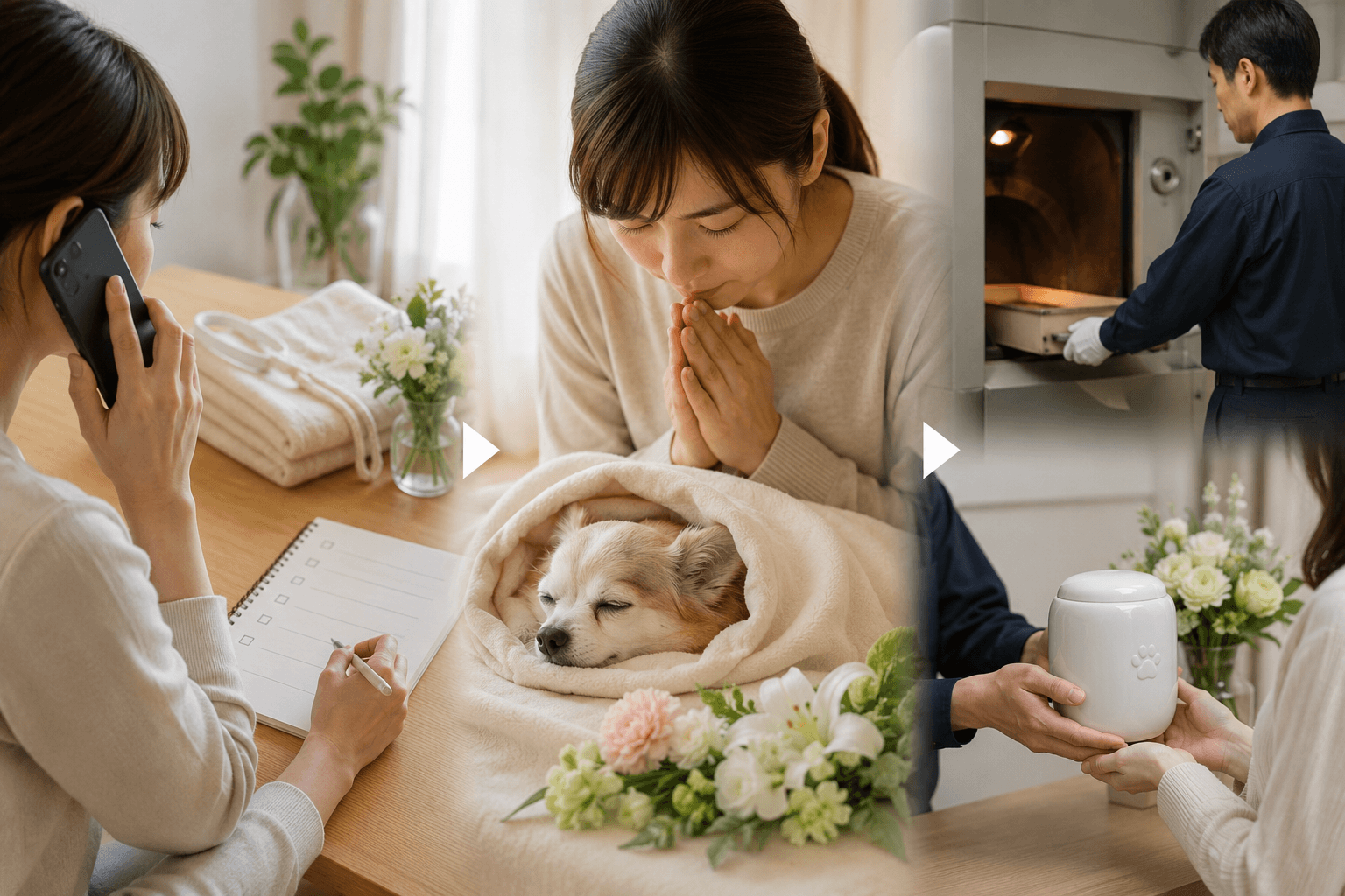 ペット火葬で後悔しないための手順
