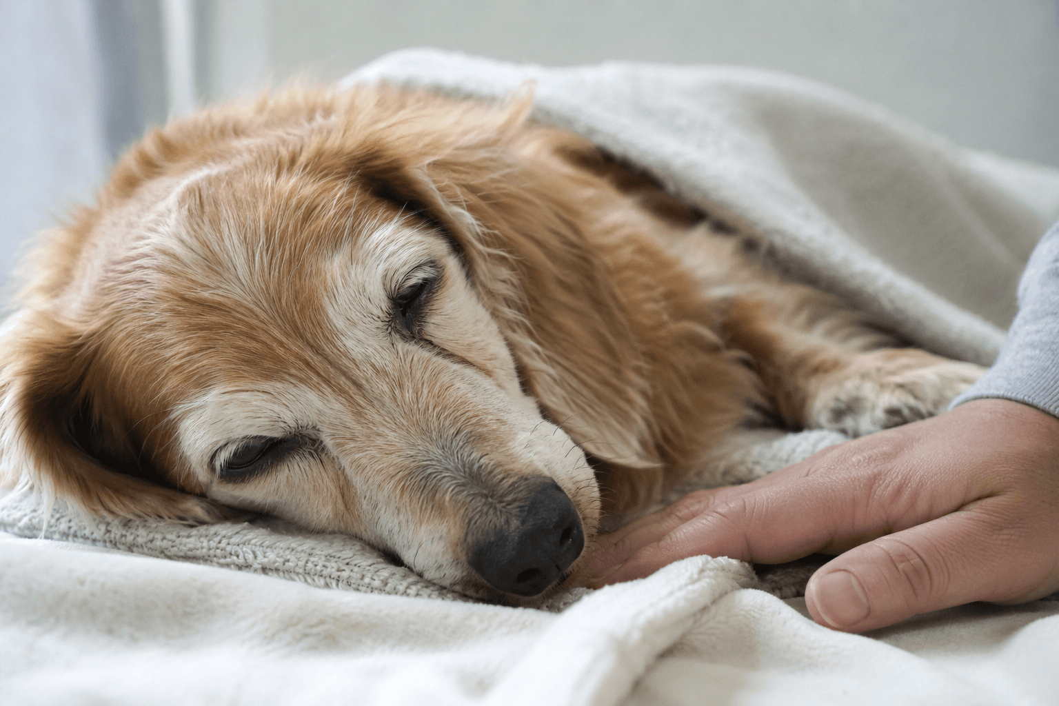 【数時間〜直前】犬が最期に見せる身体的な症状